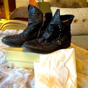 A.S. 98 Eunice Moto style boot.